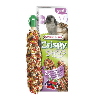 Versele-Laga Crispy Sticks Frutos del Bosque para conejos y chinchillas